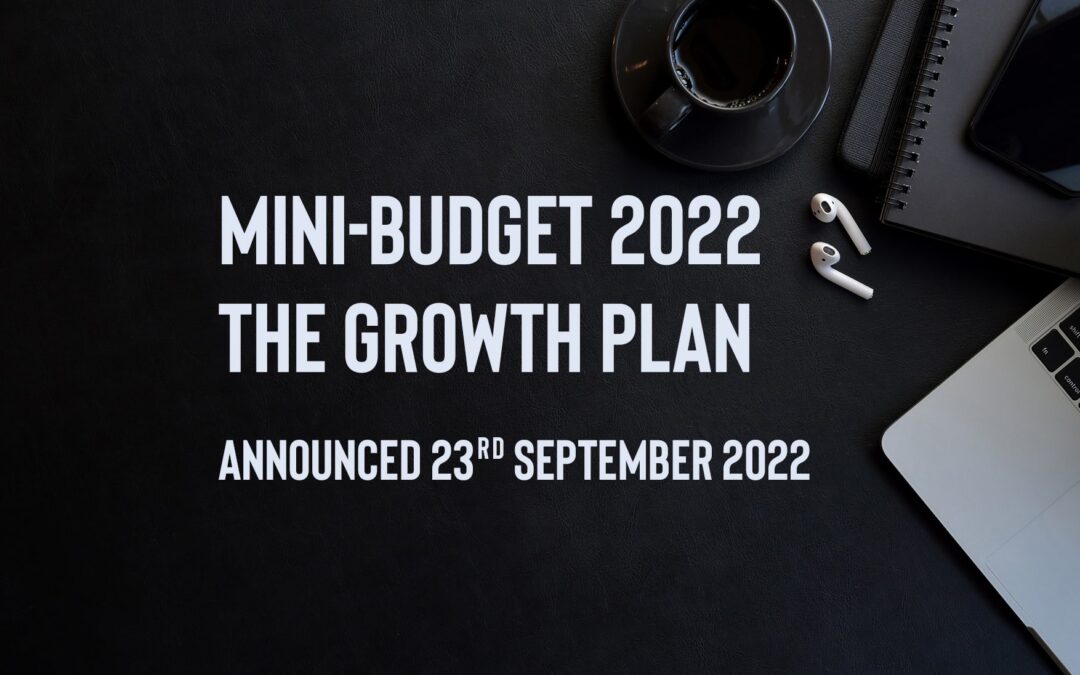Mini budget 2022 The Growth Plan